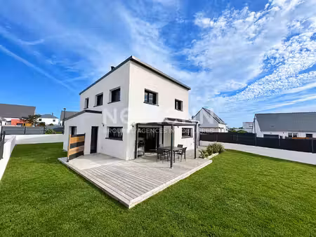 maison contemporaine à vendre 144 m² terrain 461 m² locmaria-grand-champ 7 minutes de vann