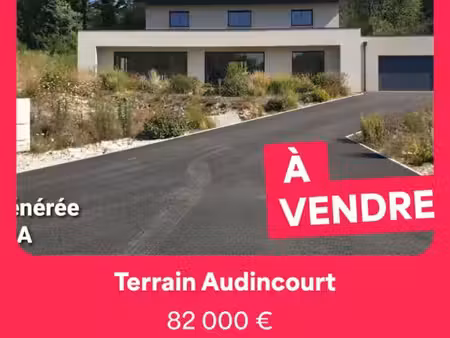 terrain à bâtir de 989 m²