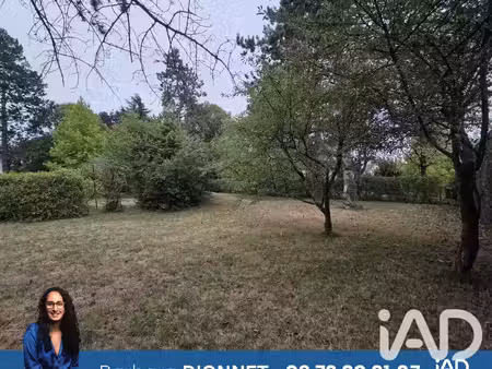 vente terrain à bâtir 850 m²