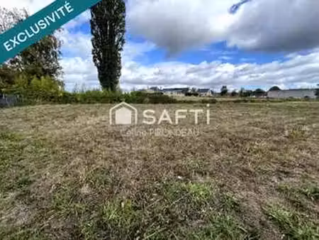 vente terrain à saint-nicolas-de-bourgueil (37140) : à vendre / 1091m² saint-nicolas-de-bo