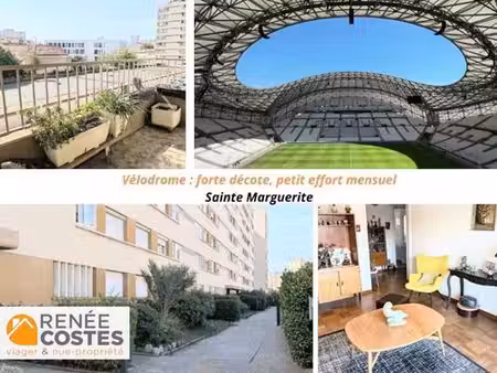viager occupé - f81 ans - marseille (13009)