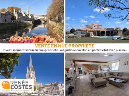 vente en nue propriété - f59-h71 ans - fontenay le comte (85200)