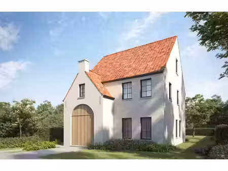 landelijke nieuwbouwwoning op maat in torhout