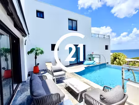 schoelcher - batelière - villa t6 neuve - piscine - vue mer