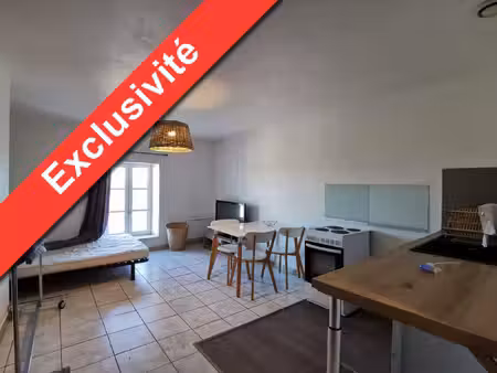 achat appartement 1 pièce 23m² aubenas 07200