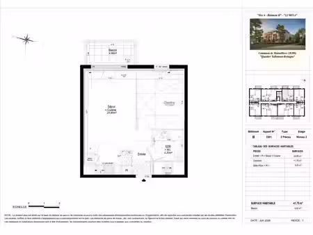 appartement 2 pièces 42 m² à vendre / acheter mainvilliers 28300 ? | era immobilier