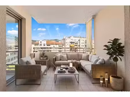 cannes – 3 pièces au calme absolu avec terrasses | fort potentiel locatif