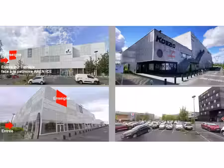 location commerce 260m²