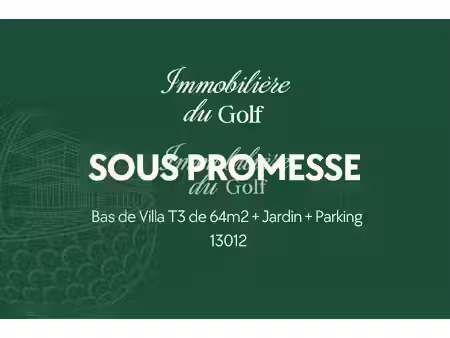 la bulle du 12e - bas de villa t3 de 64m2 - jardin - parking (en sus) - 13012
