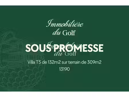 la coquette - maison t5 de 132m2 (dont garage et abris de jardin) - terrain 309m2 - 13090 