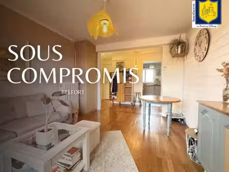 achat appartement 3 pièces 55m² belfort 90000
