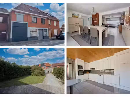 heel ruime gezinswoning (6 slpks) met tuin + grote garage