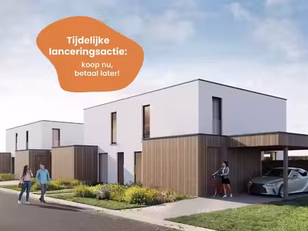 nieuw - 8 prachtige nieuwbouwwoningen in sint-eloois-vijve
