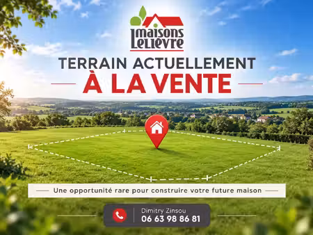 terrain à bâtir de 414 m² à bois-le-roi (77)