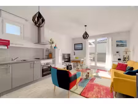 appartement 2 pieces - dernier etage