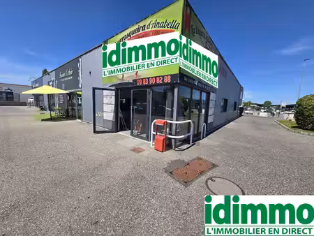 eaunes-local commercial 88 m2. zone commerciale super u!