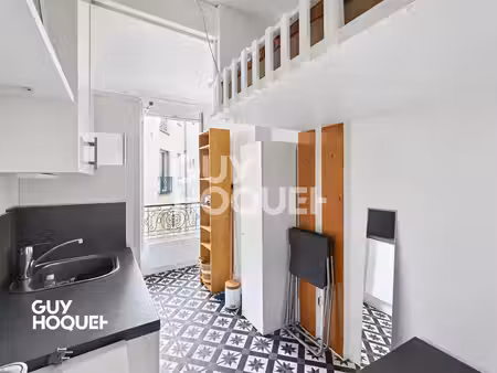 appartement paris 1 pièce(s) 8.80 m2
