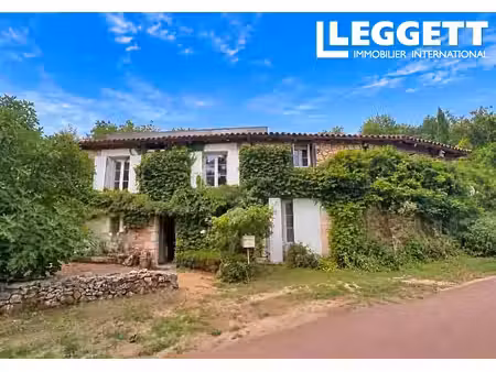 achat maison 7 pièces 170m² la chapelle montmoreau 24300