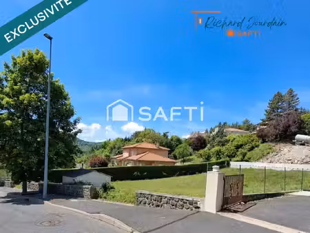 vente terrain 886 m² vals-près-le-puy (43750)
