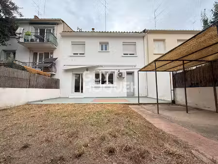 maison 2 faces f5 de 112 m² avec garage et jardin. a vendre à perpignan (66000) secteur mo