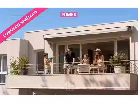 vente appartement neuf 3 pièces 66m2 nîmes - 295000 € - surface privée