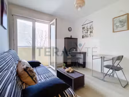 studio meublé 16m² avec balcon
