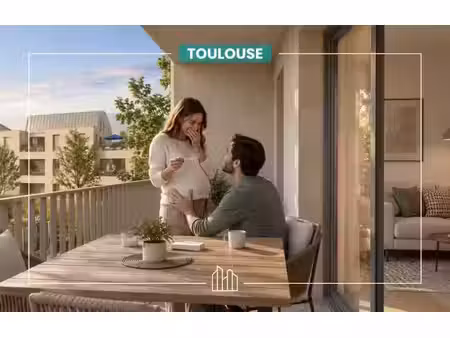 vente appartement neuf 3 pièces 54m2 toulouse - 260900 € - surface privée