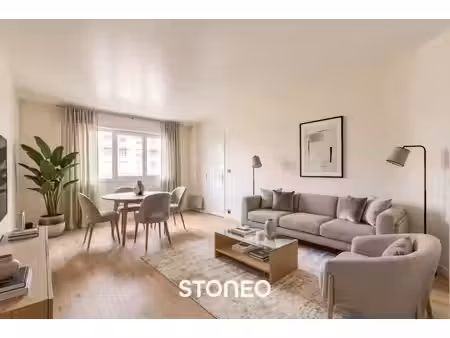appartement 4 pièces traversant à 100m du métro