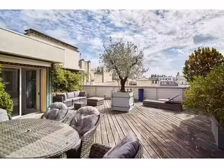 exceptionnel duplèx / dernier étage avec roof-top privatif à châtenay-malabry