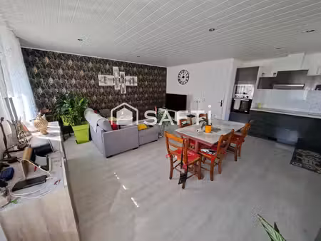maison 5 pièces et garage.