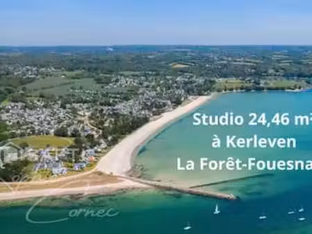 vente appartement t1 bord de mer à la forêt-fouesnant (29940) : à vendre t1 bord de mer / 