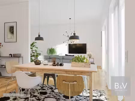 appartement 3 pièces de 78 m² avec terrasse et vue dégagée