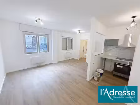 appartement hagondange 1 pièce - rdc - rénové
