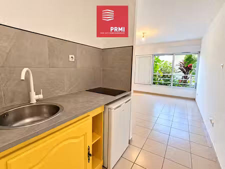 appartement renové saint denis 1 pièce de 22.16 m²  libre de toute occupation