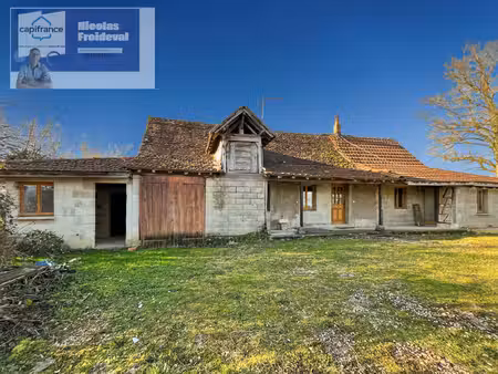 authentique fermette bressane de 105 m² avec fort potentiel à sainte-croix-en-bresse