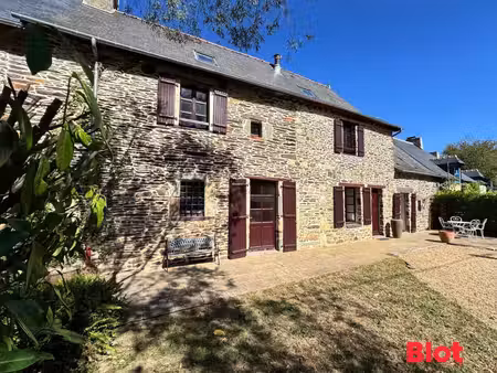 bruz - longère 5 chambres avec grand jardin à vendre en exclusivité par blot immobilier