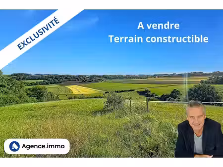 terrain à bâtir avec belle vue