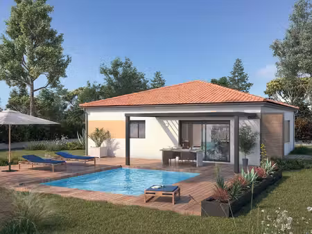 terrain avec maison neuf à vendre