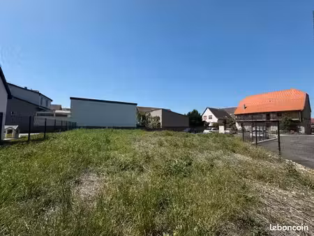 terrain 634 m² oberhergheim