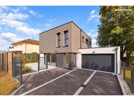 maison neuve 113 m² - colmar maraîchers - dpe a - garage