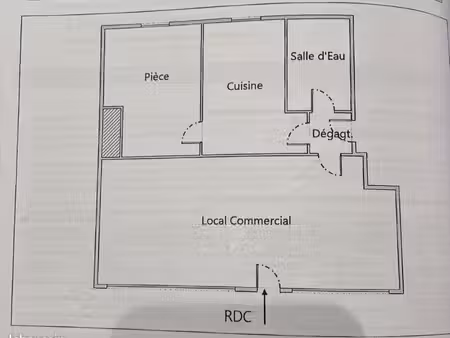 local commercial 50m2