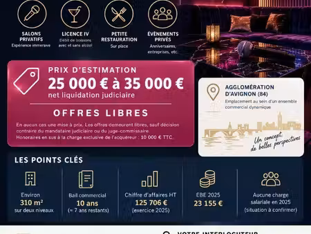 boutique à vendre