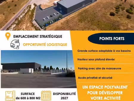 local d’activité / hangar à louer
