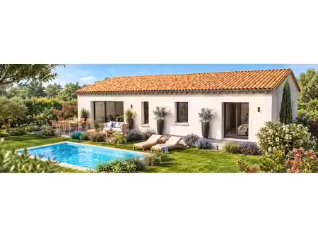 terrain avec maison neuf à vendre