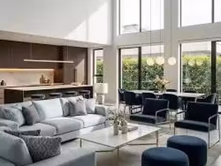 t3 de 56 m² à beauchamps– 350m gare (ligne h / rer c) – balcon