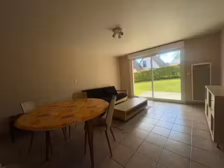 a louer - appartement f3 de 68.36m² meublé - terrasse  jardin  garage et place d