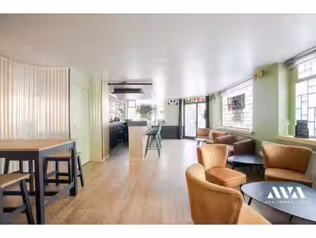 murs commerciaux + appartement nancy 5 pièce(s) 128 m2