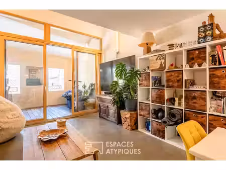 duplex rénové avec terrasse à 5 minutes des plages