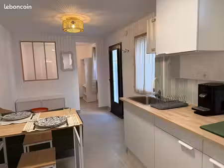 appartement rénové 21 m² avec coin nuit séparé – marseille 7e – meublé