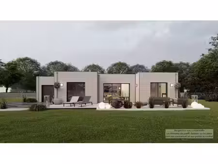 terrain avec maison neuf à vendre